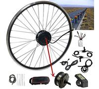 Kit de conversión de bicicleta eléctrica de 24 V, 36 V, 48 V, 250 W, 350 W, 500 W, juego de motor giratorio de accionamiento trasero, 20, 24, 26, 27.5, 28, 29 pulgadas, 700C, rueda trasera adecuada