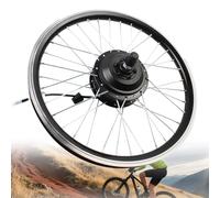 Kit de conversión de bicicleta eléctrica de 48 V, 1000 W/1500 W,Kit de asistencia eléctrica para modificación de bicicleta, con motor de buje de rueda delantera/trasera, de acero Rearwheel1500W-26"