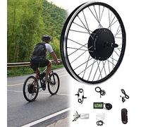 Kit de conversión de bicicleta eléctrica de tracción directa para rueda trasera, potencia de 48 V/1000 W para una fácil transformación de conducción