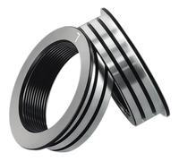 Kit de conversión de caja de pedalier BB30 a BSA de 42 mm con junta tórica (2 piezas) for conversión de cuadro de bicicleta