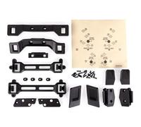 Kit de conversión de carrocería, barra 4X4 (incluye soportes delanteros y traseros, pestillos y hardware) (para montaje sin clip)