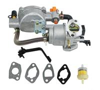 Kit de conversión de combustible doble para carburador compatible con Honda para generador 168F, kit de convertidor de gas natural/GLP para motores de 208-212 cc, potencia de 3500 W, incluye filtro de
