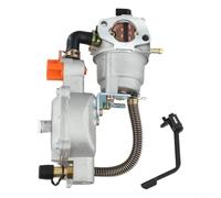 Kit de conversión de generador de gas para generadores de gasolina de 2-5 kW - Adaptador de combustible de metano o propano a GNC con regulador de presión y carburador de gas, Compat