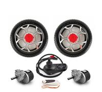Kit de conversión de motor de silla de ruedas con control remoto 250W para silla de ruedas eléctrica plegable ligera de 12 pulgadas (Max 5kph solid tire, with remote)