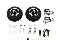 Kit de conversión de rueda neumática de 250 W, kit de conversión de scooter eléctrico, engranaje motor de ruedas para pequeños scooters y movilidad senior, punta de 25 km/h, Ip33 150 kg de carga