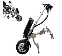 Kit de conversión de silla de ruedas eléctrica de 500W,con batería de 48V16Ah,3velocidades ajustables,alcance 65km,ruedas de 12pulgadas,dispositivos de tracción de silla de ruedas de 20-35mm(B)