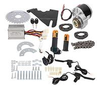 Kit de Conversión Motor Bici Eléctrica 36V 250W para Bicicletas 22-28 Pulgadas, Controlador Brush, Alta Eficiencia y Durabilidad - Fácil Instalación, Aleación de Aluminio, Uso
