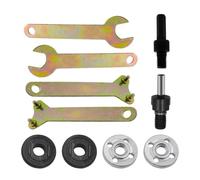 Kit de Conversión para Amoladora Angular adaptador portátil conversión 6-10 | Accesorios de Conversión de Taladro a Amoladora, 10 Piezas para taladro atornillador, disco esponja, herramientas r