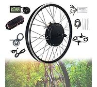 Kit de Conversión para Bicicleta Eléctrica, 20"24"26"27.5"28 "29"700C" Pulgadas Kit de Conversión de Motor Rueda Delantera, 1000W 1500 Electric Bicycle Motor Kit,1500W-29Inch