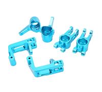 Kit de copa de dirección RC para coche RC HSP Unlimited 94762 a escala 1/8, muñón de dirección de aleación de aluminio con soportes de cubo en C, conjunto de asientos en C