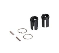 Kit de Copa de Eje de Manguito de Eje Recto Delantero Mejorado para Coche RC para Piezas de Actualización de Coche RC para XV02/XM01/TT02 1/10