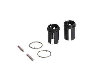 Kit de Copa de Eje de Manguito de Eje Recto Delantero Mejorado para Coche RC para Piezas de Actualización de Coche RC para XV02/XM01/TT02 1/10