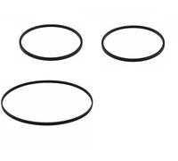 Kit de Correa de Goma CD & Cassette Tape Deck Rubber Belt Kit All Unit Belts (3X Belts) Compatible with Sony Micro Hi-Fi Audio System