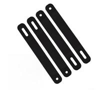 Kit de correa de puerta de goma de 4 piezas para Polaris para Ranger 2013 a 2020 compatible con OEM 7081843 y 5450947 ajuste dimensional estándar