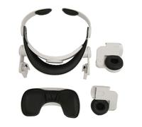 Kit de Correa para la Cabeza de VR, Repuesto para el Auricular 2, Correa Ajustable, Ligera y cómoda, con Drivers de 40 mm y Orejeras de Cuero proteico para una Experiencia de