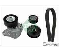 Kit de correa trapezoidal acanalada 529 0034 10 INA para MERCEDES-BENZ CLASE E