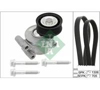 Kit de correa trapezoidal acanalada 529 0192 10 INA para VOLVO FORD