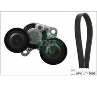 Kit de correa trapezoidal acanalada 529 0206 10 INA para BMW X3 5 5 Touring X5 7