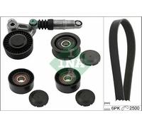 INA Kit de correa trapezoidal acanalada 529 0472 10 para Audi VW