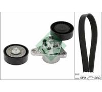 Kit de correa trapezoidal acanalada 529 0487 10 INA para MERCEDES-BENZ CLASE E