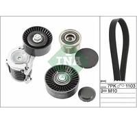 Kit de correa trapezoidal acanalada con polea de rueda libre 529 0049 20 INA