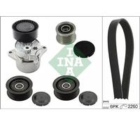 Juego de correas poly V INA 529 0115 23