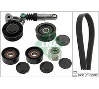 Kit de correa trapezoidal acanalada con polea de rueda libre 529 0472 20 INA