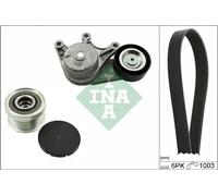Ina Kit correa trapezoidal acanalada 529 0483 20 – Juego poli V con polea rueda libre