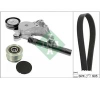 Kit de correa trapezoidal acanalada con polea de rueda libre 529 0513 20 INA