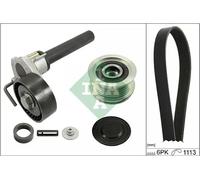 Kit de correa trapezoidal acanalada con polea de rueda libre 529 0514 20 INA