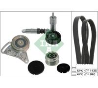Kit de correa trapezoidal acanalada con polea de rueda libre 529 0523 20 INA