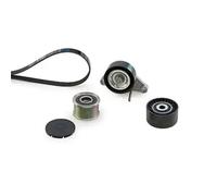 Kit de correa trapezoidal acanalada con polea de rueda libre K027PK1705 GATES