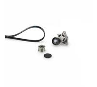 Kit de correa trapezoidal acanalada con polea de rueda libre K037PK1113 GATES