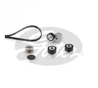 Kit de correa trapezoidal acanalada con polea de rueda libre K096PK1353 GATES