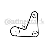 Kit de correa trapezoidal acanalada incl. rodillo tensor 5PK1200K1 para RENAULT