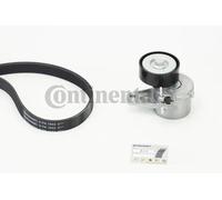 Kit de correa trapezoidal acanalada incl. rodillo tensor 6PK1033K1 para VW SKODA