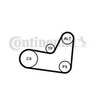 Kit de correa trapezoidal acanalada incl. rodillo tensor 6PK1070K2 para VW SEAT
