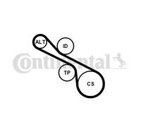 CONTITECH 6PK1230K1 Juego de correas trapeciales poli V