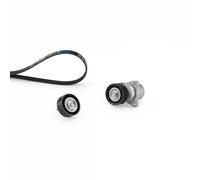 Juego de correas trapeciales poli V Micro-V Kit GATES K016PK2223