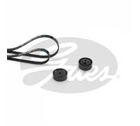 GATES Juego de correas auxiliares servicios para RENAULT: Kangoo, Clio, Twingo, Thalia & NISSAN: Kubistar (Ref: K063PK738)