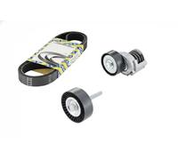 SNR Juego de correas auxiliares servicios para VOLKSWAGEN: Golf Cabriolet, Tiguan, Eos, Golf, Polo, Jetta, Touran, Passat, Scirocco (Ref: KA857.14)