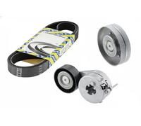 SNR Juego de correas auxiliares servicios para AUDI: A5, Q5, A4 & CHEVROLET: Nubira & SEAT: Exeo (Ref: KA857.47)