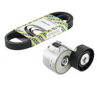 SNR Juego de correas auxiliares servicios para FIAT: Punto, Aegea, Tipo, 500, Linea, Qubo, Fiorino & ALFA ROMEO: Mi.To (Ref: KA858.04)
