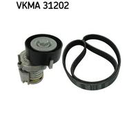 SKF Kit de Correa Multi-V VKMA 31202 para VW Polo, Golf, Lupo, Caddy, Vento y SEAT