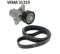 Kit de correa trapezoidal acanalada VKMA 31319 SKF para AUDI VW