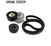 Kit de correa trapezoidal acanalada VKMA 33039 SKF para CITROËN XANTIA C5 I