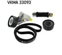 SKF Juego de correas auxiliares servicios para CITROËN: Berlingo, Jumpy, Xsara, Dispatch & PEUGEOT: Partner, Ranch, 306, 406, Expert (Ref: VKMA 33093)