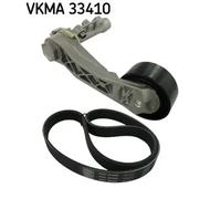 Juego de correas poly V SKF VKMA 33410