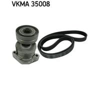 Kit de correa trapezoidal acanalada VKMA 35008 SKF para OPEL VECTRA A Hatchback