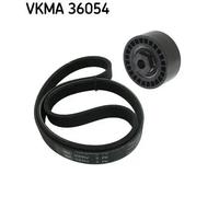 Kit de correa trapezoidal acanalada VKMA 36054 SKF para RENAULT CLIO I KANGOO